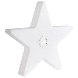 Beliani Outdoor Led Star Floor Lamp White Rgb Ip54, Rechargeable Cordless Decorative Light, 79 X 11 X 76 Cm - thumbnail 5