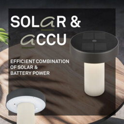 Briloner Solar Table Lamp Rechargeable Garden Light Dimmable Outdoor Camping Light Touch Control Off White Anthracite - thumbnail 9