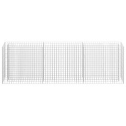 Berkfield Gabion Raised Bed Galvanised Steel 270X30X90 Cm - thumbnail 4