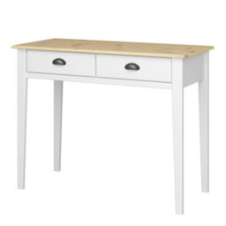 Furniture To Go Nola Hall Table In White & Pine - thumbnail 3