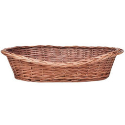 Berkfield Willow Dog Basket/pet Bed Natural 50 Cm - thumbnail 2