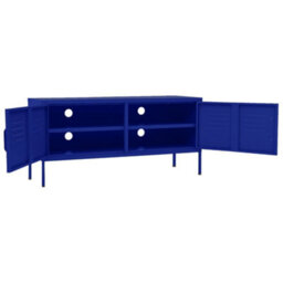 Vidaxl Tv Cabinet Navy Blue 105X35X50 Cm Steel - thumbnail 6
