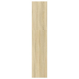 Berkfield Bookcase Sonoma Oak 40X30X152 Cm Engineered Wood - thumbnail 5