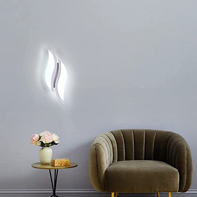 Pheashine Acrylic 12W 2300Lm 6500K Cool White Modern Led Interior Wall Light - image 1