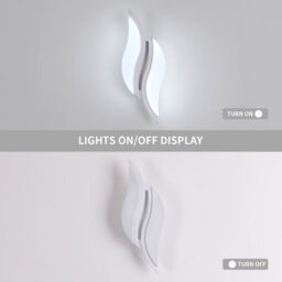 Pheashine Acrylic 12W 2300Lm 6500K Cool White Modern Led Interior Wall Light - thumbnail 7