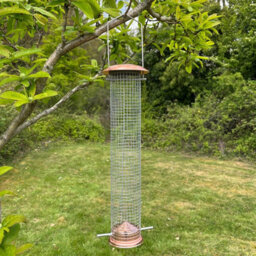 Selections Large Copper Style Hanging Bird Nut Feeder (Set Of 4) - thumbnail 2