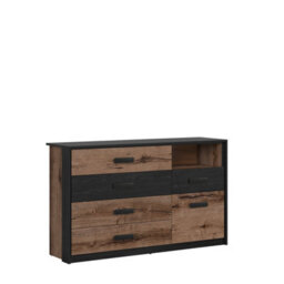 Heze Furniture Kassel Contemporary Style 5 Drawers Sideboard - thumbnail 4