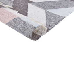 Wyld And Coco Boho Nest Handwoven Jute-Cotton Rug 140 X 200 Cm Multicolour With Tassels - thumbnail 6