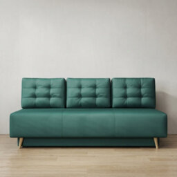 Bella Upholstered Sofa Bed With Polyurethane Foam And Bonell Springs Wooden Frame Storage Sleep Area 200X142 Mint - thumbnail 2