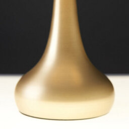 Valuelights Teardrop Pair Of Gold Touch Table Lamps With Blue Shade - thumbnail 6