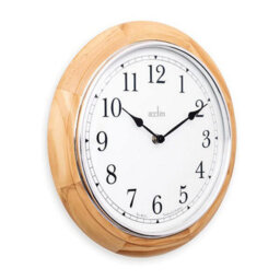 Acctim Winchester Light Wood Wall Clock - thumbnail 3
