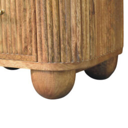 Artisan Furniture Solid Wood Aurora Marble Bedside - thumbnail 7