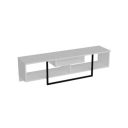 Decorotika Eden 7-Tier Bookcase Oak Anthracite - thumbnail 4