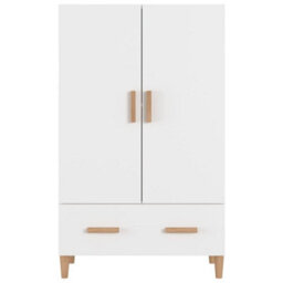 Vidaxl Highboard White 70X31X115 Cm Engineered Wood - thumbnail 5