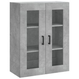 Berkfield Highboard Concrete Grey 69.5X34X180 Cm Engineered Wood - thumbnail 5
