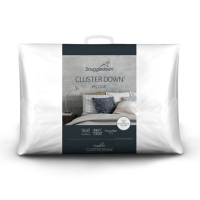 Snuggledown 2 Pack Hotel Medium Support Back Sleeper Pillow - image 1
