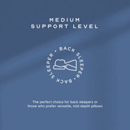 Snuggledown 2 Pack Hotel Medium Support Back Sleeper Pillow - thumbnail 5
