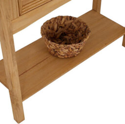 Mews Corona Console Table 2 Drawer Mexican Solid Pine Hall End - thumbnail 3