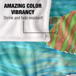 Royce Mcclure Silky Spinosaurus Dinosaur And Shark Supersoft Blanket Multicoloured (152Cm X 127Cm) - thumbnail 4
