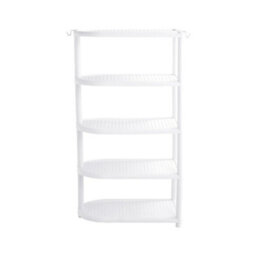 44 X 24.5 X 77 Cm 5 Tier Slim Shoe Rack Storage Shelf For Home Hallway