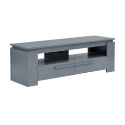 Furniture in Fashion Portland Wooden Tv Stand With 2 Drawers In Grey - thumbnail 6