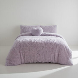 Super Fluffy Duvet Cover Ultra Soft, Cloud-Like Comfort Snug Sleep Lilac - thumbnail 2