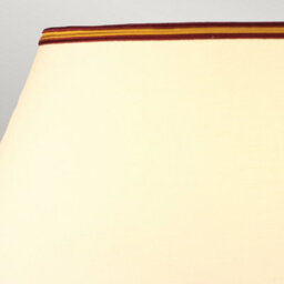 Luminosa Lighting Luminosa Oxblood Table Lamp With Round Tapered Shade, Oxblood - thumbnail 2