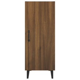 Berkfield Sideboard Brown Oak 34.5X34X90 Cm Engineered Wood - thumbnail 6