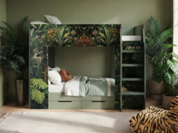 Flair Lorith Jungle Bunk Bed With Drawers - thumbnail 3