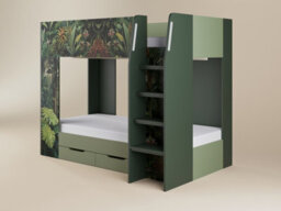 Flair Lorith Jungle Bunk Bed With Drawers - thumbnail 5