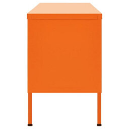 Berkfield Tv Cabinet Orange 105X35X50 Cm Steel - thumbnail 4