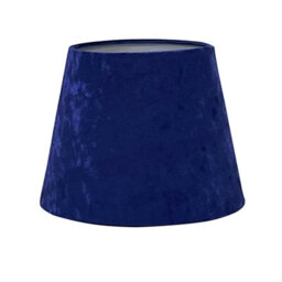"11"" Navy Modern Tapered Velvet Light Shade In 9 Inch Or 11 Inch For Pendant Or Table Lamps In Living Room Or Bedroom"
