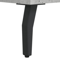 Walplus Shoe Bench Concrete Grey 102X35X55 Cm Engineered Wood - thumbnail 9