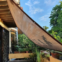 Brown 2X2.9M Rectangular Shade Sail - thumbnail 8