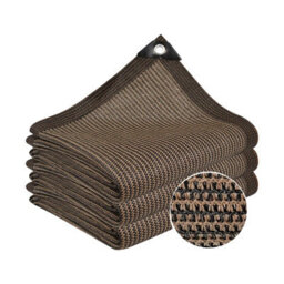 Brown 2X2.9M Rectangular Shade Sail - thumbnail 1