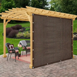 Brown 2X2.9M Rectangular Shade Sail - thumbnail 6