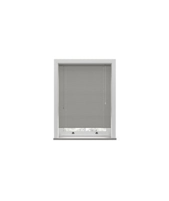 Grey Pvc Venetian Blind 213Cm Drop (25mm Slats) 45Cm Wide - image 1