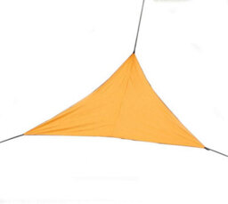 Orange 3X3X3M Triangular Shade Sail Waterproof Uv Resistant - thumbnail 7