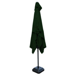 Rinse Bathrooms Outdoor Patio Garden Parasol 3X2M Sun Shade Umbrella Canopy W/crank Tilt Uv Protection Green - thumbnail 4
