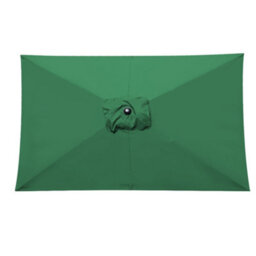 Rinse Bathrooms Outdoor Patio Garden Parasol 3X2M Sun Shade Umbrella Canopy W/crank Tilt Uv Protection Green - thumbnail 5