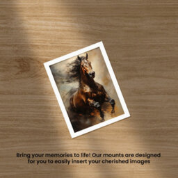 Ak Frames 90X70Cm White Picture Mounts To Fit 80X60Cm Aperture Size - Mount Board Only (No Frame Included) - thumbnail 5