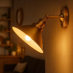 Modern Vintage Retro Industrial Wall Sconce Light 22Cm Metal Wall Lamp Adjustable Swing Arm Stylish Lighting For Bedroom Office - thumbnail 5