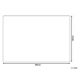 Beliani Blanket Samur 150 X 200 Cm Pink - thumbnail 3
