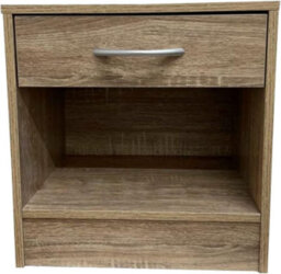 Spot On Dealz Bedside Cabinet Side Table Living Room Bed Side Tables End Small Cabinets Furniture Bedroom Nightstand Oak - thumbnail 7