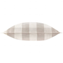 Yard Chesil Check Outdoor Cushion, Natural, 50 X 50Cm - thumbnail 2