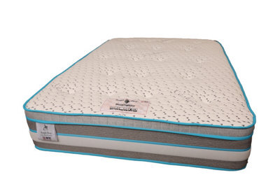 Knight Sleep 1000 Pocket Spring Memory Foam Encapsulated Small Double Mattress - 4Ft - image 1