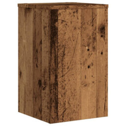 Walplus Plant Stands 2 Pcs Old Wood 30X30X50 Cm Engineered Wood - thumbnail 7