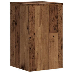 Walplus Plant Stands 2 Pcs Old Wood 30X30X50 Cm Engineered Wood - thumbnail 4