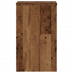 Walplus Plant Stands 2 Pcs Old Wood 30X30X50 Cm Engineered Wood - thumbnail 5