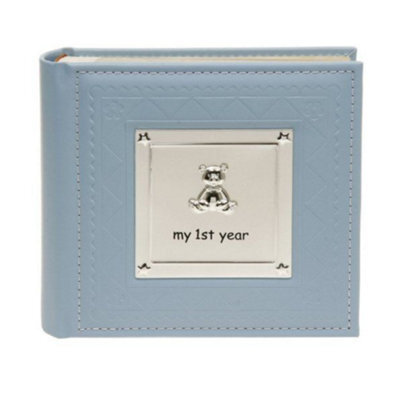 My 1St Year Photo Album - Baby Boy (Blue) - image 1